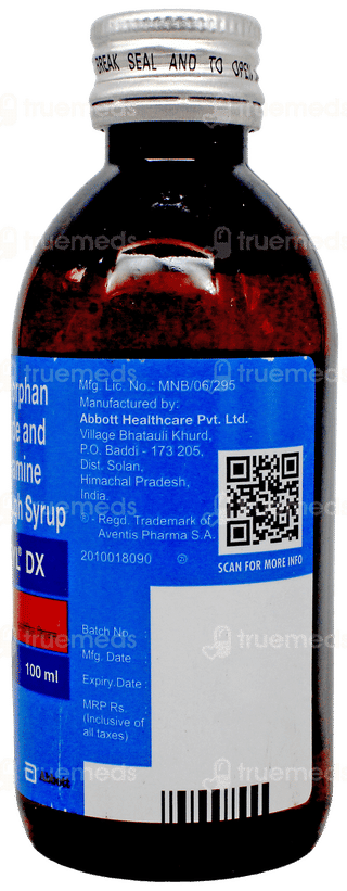 Phensedyl Dx Syrup 100ml